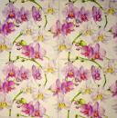 134 Orchids - 3-ply (white) - Ambiente - CS